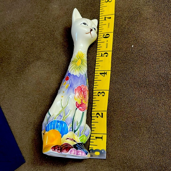 Cat - porcelain - Decors du Galion - made in France - Picture 6 of 10